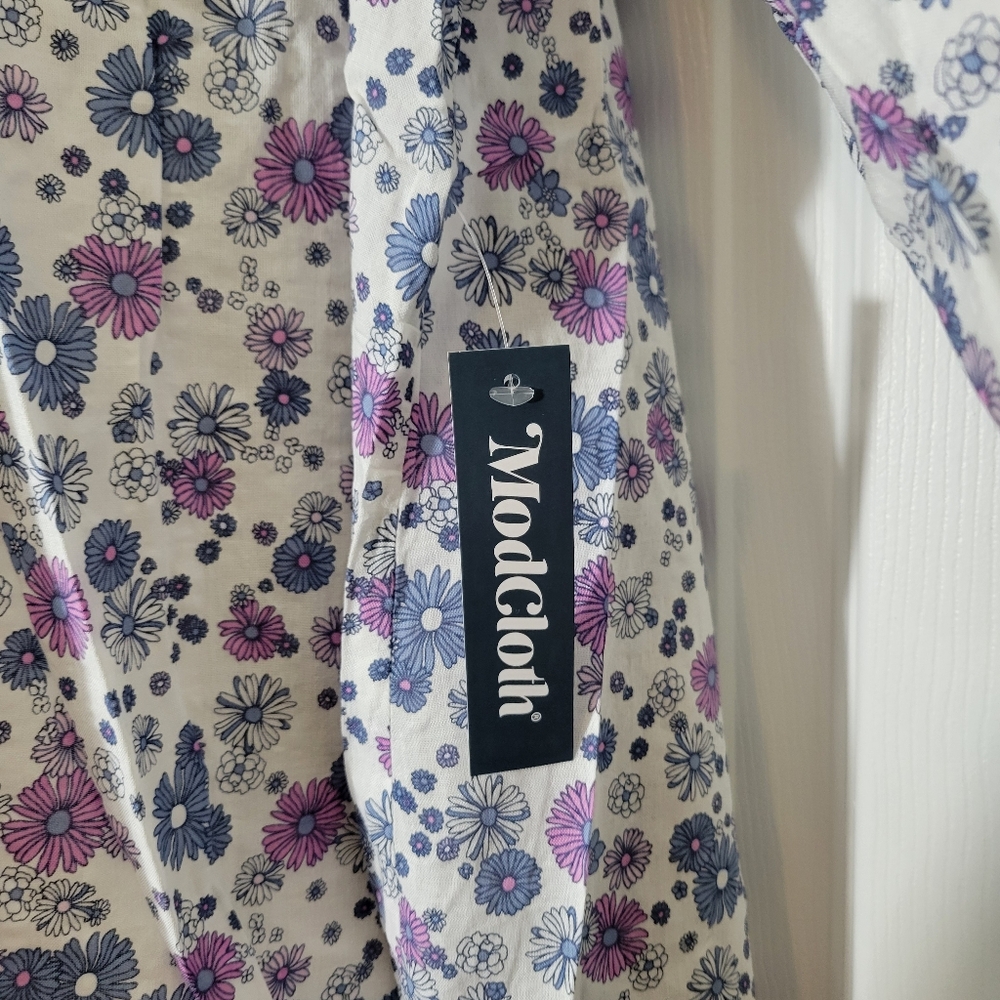 ModCloth Prairie Doll Mini Dress Plus Size 1x NWT - Picture 8 of 10